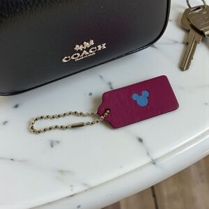 Authentic Coach x Disney Mickey Mouse Hangtag Limited Edition